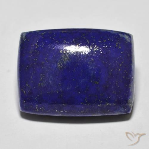 20.42ct طبيعي ازرق غامق لازورد, وسادة, غير شفاف, Photo A