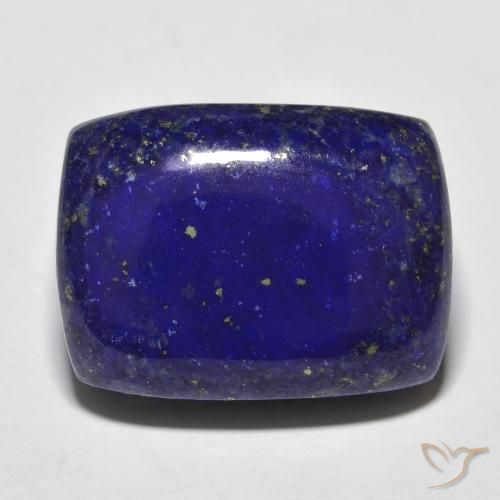 23.73ct طبيعي ازرق غامق لازورد, وسادة, غير شفاف
