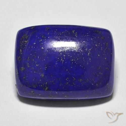 23.05ct طبيعي ازرق غامق لازورد, وسادة, غير شفاف