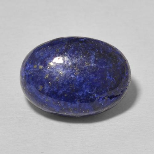 7.50ct طبيعي أزرق غامق لازورد, بيضوي, غير شفاف