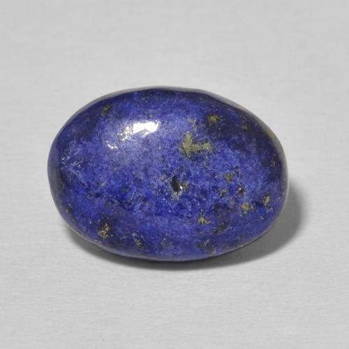 5.58ct طبيعي ازرق غامق لازورد, بيضوي, غير شفاف, Photo A