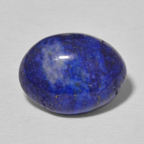 8.43ct طبيعي أزرق كهربائى لازورد, بيضوي, غير شفاف