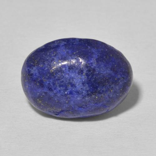 7.52ct طبيعي أزرق غامق لازورد, بيضوي, غير شفاف