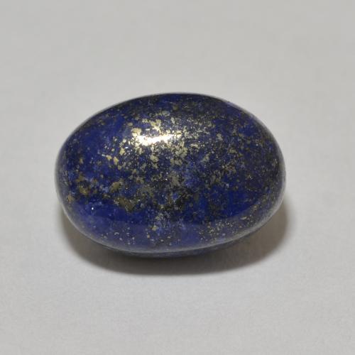 9.93ct طبيعي أزرق غامق جدا لازورد, بيضوي, غير شفاف, Photo A