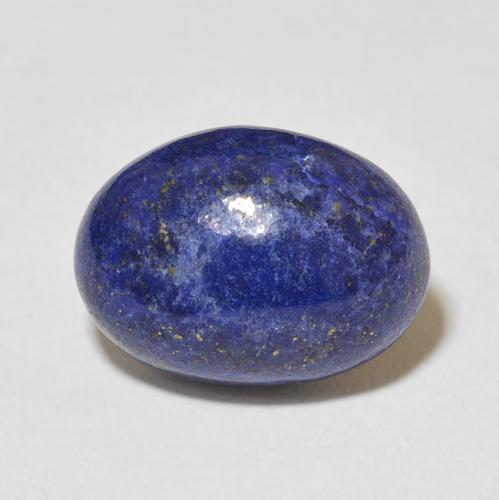 7.84ct طبيعي أزرق مصرى غامق لازورد, بيضوي, غير شفاف, Photo A