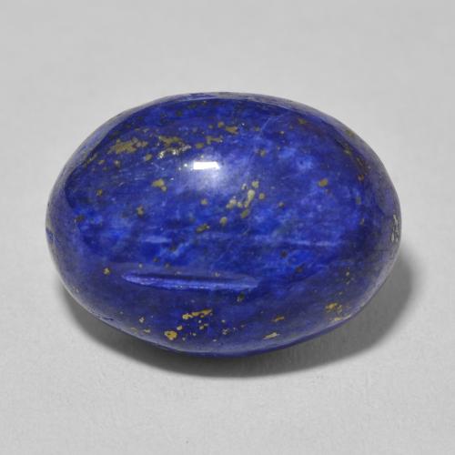 14.43ct طبيعي أزرق غامق لازورد, بيضوي, غير شفاف, Photo A