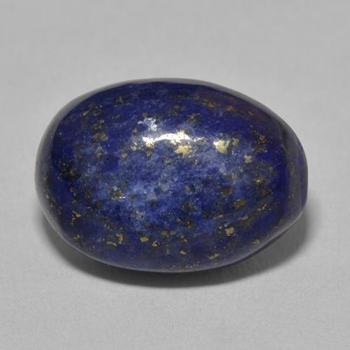 13.24ct طبيعي أزرق غامق لازورد, بيضوي, غير شفاف