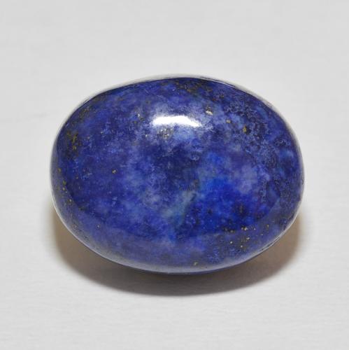 17.89ct طبيعي أزرق بحرى لازورد, بيضوي, غير شفاف, Photo A