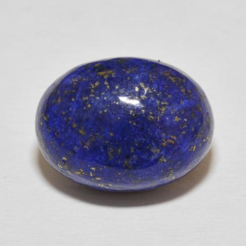 17.33ct طبيعي أزرق غامق لازورد, بيضوي, غير شفاف