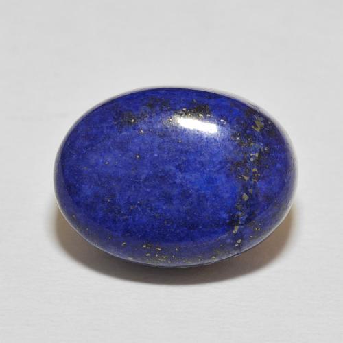 16.27ct طبيعي أزرق بحرى لازورد, بيضوي, غير شفاف