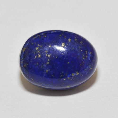 11.48ct طبيعي أزرق غامق لازورد, بيضوي, غير شفاف