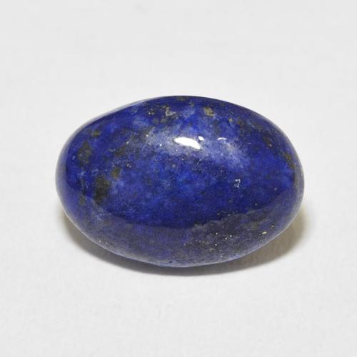 5.00ct طبيعي أزرق غامق لازورد, بيضوي, غير شفاف