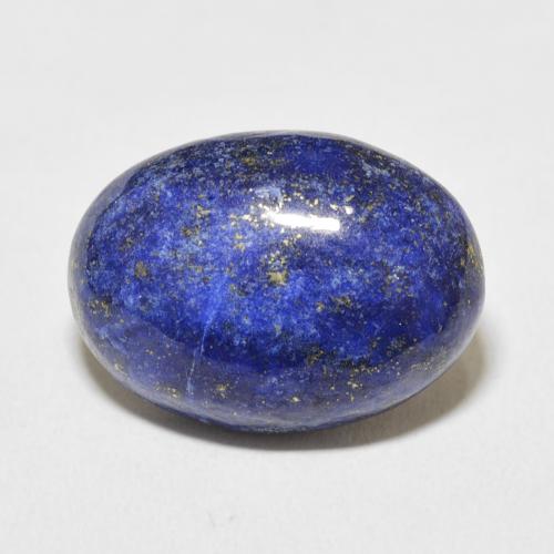 13.66ct طبيعي أزرق لامع لازورد, بيضوي, غير شفاف