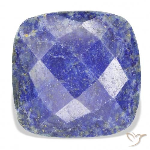 25.25ct طبيعي ازرق غامق لازورد, وسادة, غير شفاف