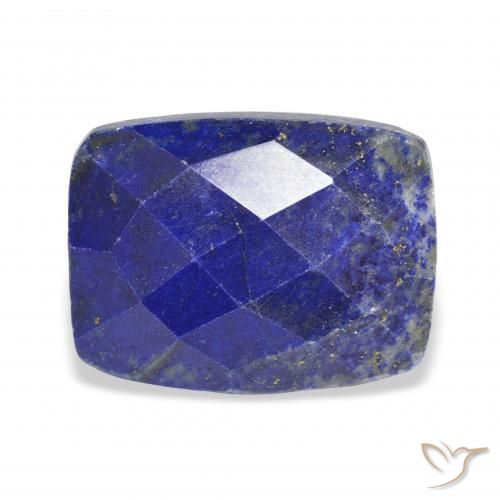 18.57ct طبيعي أزرق بحرى لازورد, وسادة, غير شفاف