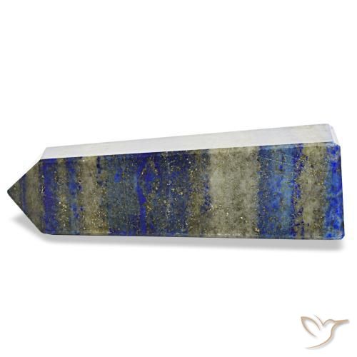 لازورد أزرق بحرى طبيعي، شكل خيالي، 450.31 قيراط، غير شفاف