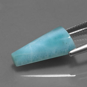 لاريمار أزرق طبيعي، شكل خيالي، 10.35 قيراط، غير شفاف