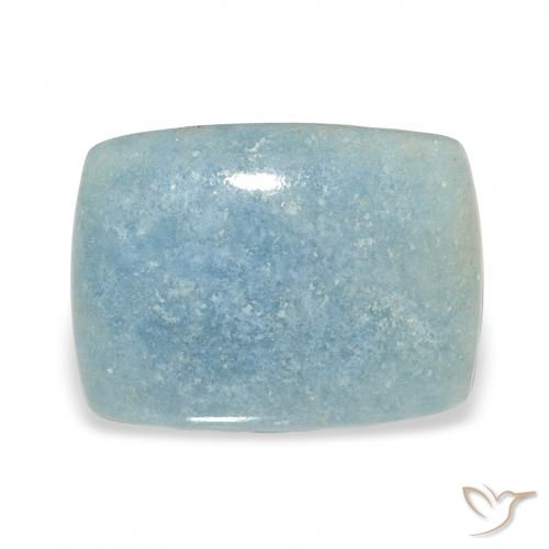 13.08ct طبيعي أزرق فاتح لازوليت, وسادة, غير شفاف