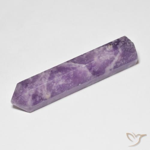 29.14ct طبيعي بنفسجى موف ليبيدوليت, فانسى, غير شفاف