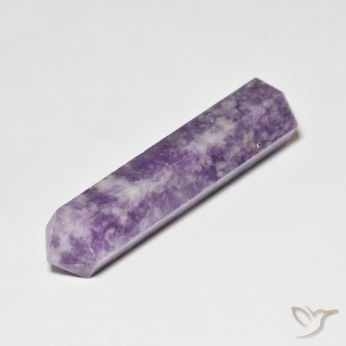 26.87ct طبيعي بنفسجى موف ليبيدوليت, فانسى, غير شفاف