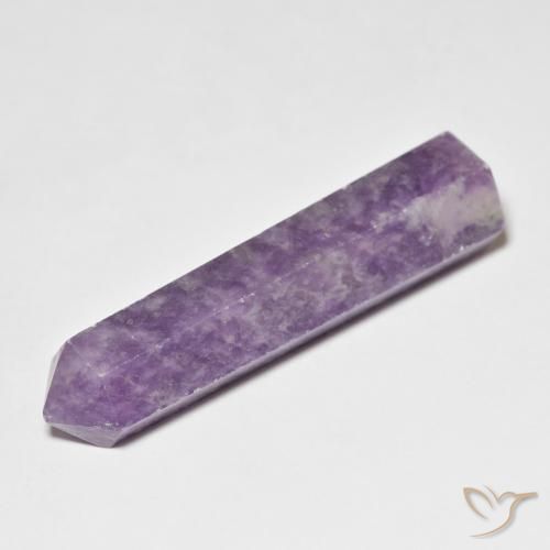 28.16ct طبيعي بنفسجى غامق متوسك ليبيدوليت, فانسى, غير شفاف