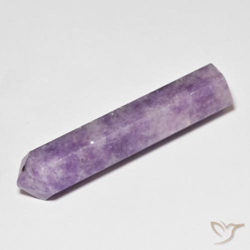 27.50ct طبيعي بنفسجى موف ليبيدوليت, فانسى, غير شفاف