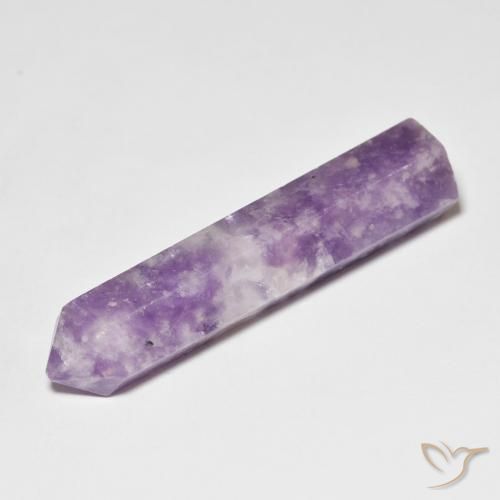 27.54ct طبيعي بنفسجى موف ليبيدوليت, فانسى, غير شفاف