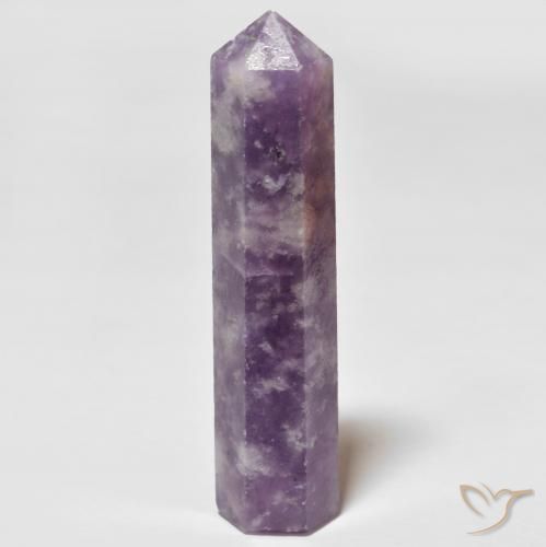 24.50ct طبيعي بنفسجى موف ليبيدوليت, فانسى, غير شفاف