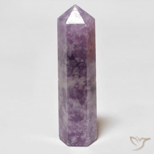 28.79ct طبيعي بنفسجى غامق متوسك ليبيدوليت, فانسى, غير شفاف
