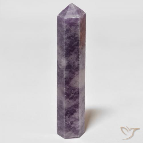 23.98ct طبيعي بنفسجى موف ليبيدوليت, فانسى, غير شفاف