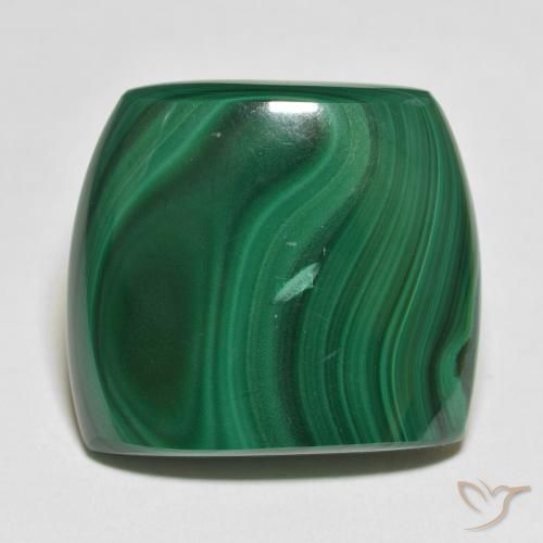 59.08ct طبيعي أخضر غامق ملاكيت, فانسى, غير شفاف