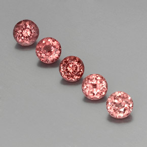 أحجار مالايا العقيق برتقالى وردى طبيعية، قصة دائرى، قليلا جدا، وزنها  قيراط