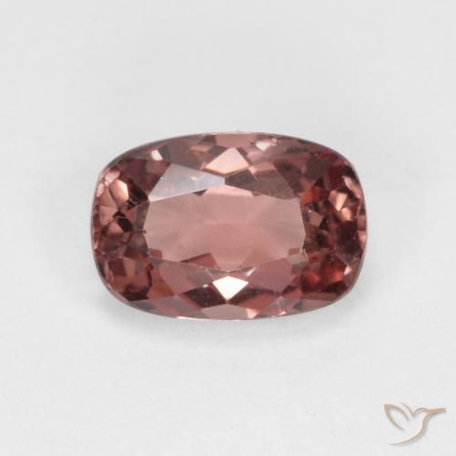 0.74ct طبيعي أحمر هندى مالايا العقيق, وسادة, VVS-VS