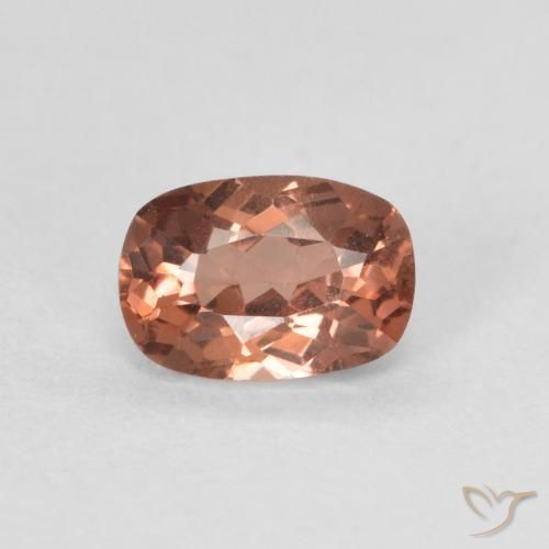0.72ct طبيعي وردى غامق مالايا العقيق, وسادة, قليلا جدا
