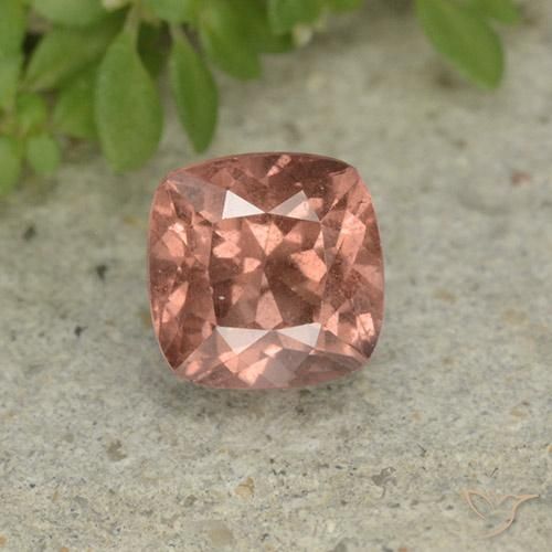 0.83ct طبيعي وردى توت العليق مالايا العقيق, وسادة, قليلا جدا, Photo A