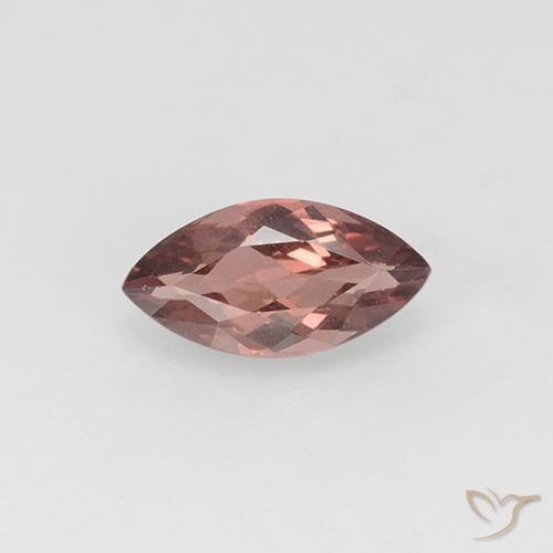 1.14ct طبيعي أحمر متوسط مالايا العقيق, ماركيز, VVS-VS, Photo A