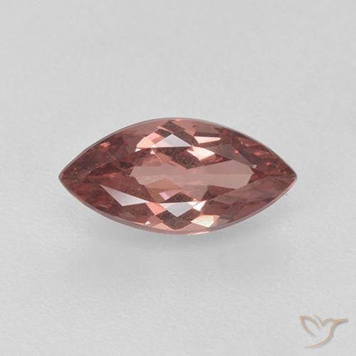 1.35ct طبيعي وردى خشب الورد فاتح مالايا العقيق, ماركيز, VS-SI