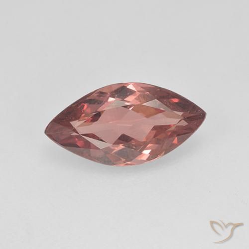 1.27ct طبيعي وردي فاتح مالايا العقيق, ماركيز, قليلا جدا, Photo A