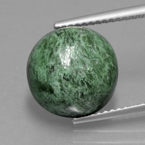 ماو-سيت-سيت أخضر طبيعي، قصة دائرى، 8.55 قيراط، غير شفاف