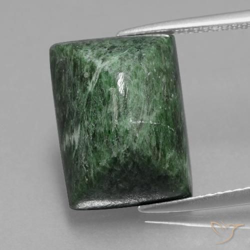 13.36ct طبيعي أخضر ترابى ماو-سيت-سيت, باجيت, غير شفاف
