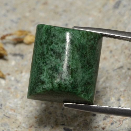 19.76ct طبيعي الأخضر الغامق ماو-سيت-سيت, باجيت, غير شفاف