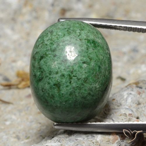 29.05ct طبيعي أخضر أناناسى باهت ماو-سيت-سيت, بيضوي, غير شفاف