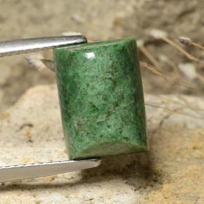 ماو-سيت-سيت الأخضر الغامق طبيعي، باجيت، 6.77 قيراط، غير شفاف