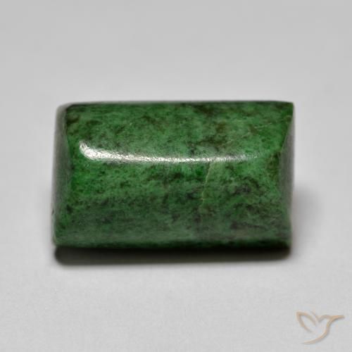 11.12ct طبيعي أخضر غامق ماو-سيت-سيت, باجيت, غير شفاف