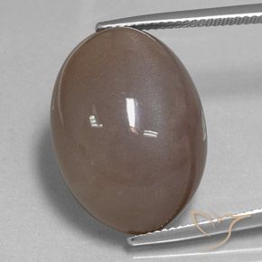 28.97ct طبيعي بنى متوسط حجر القمر, بيضوي, غير شفاف
