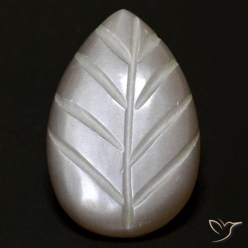 18.42ct طبيعي بنى متوسط حجر القمر, فانسى, نصف شفاف