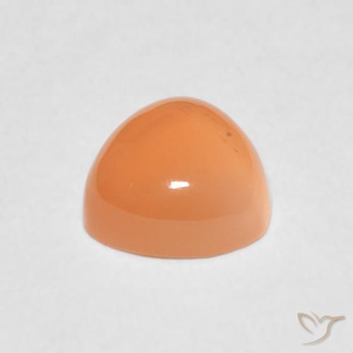 حجر القمر Medium Light-Orange طبيعي، مثلثى، 1.85 قيراط، نصف شفاف