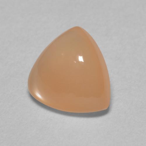 حجر القمر Medium Light-Orange طبيعي، مثلثى، 1.45 قيراط، نصف شفاف