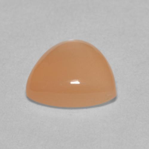 حجر القمر Medium Light-Orange طبيعي، مثلثى، 1.45 قيراط، نصف شفاف