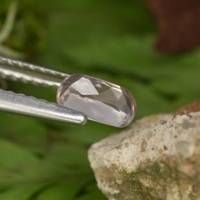 مورغانيتي وردي فاتح طبيعي، قطع وسادة، 0.46 قيراط، VVS